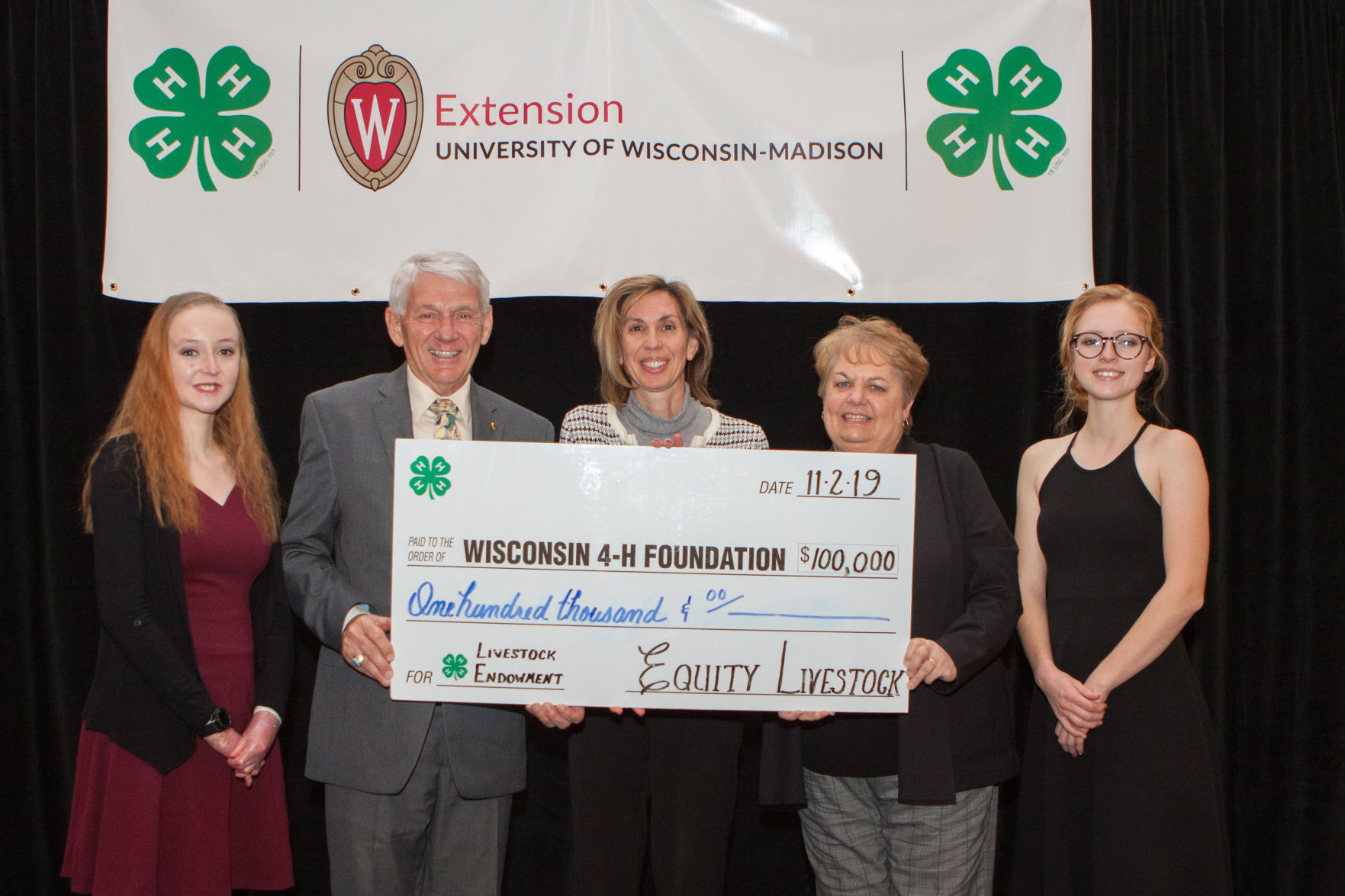 Top 4-H donor recognized